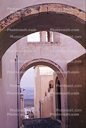 Arch, Buildings, Santorini