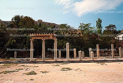 Coluns, Ruin, Roman Agora, Athens