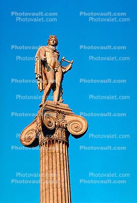 Apollo, Statue, The Academy of Athens