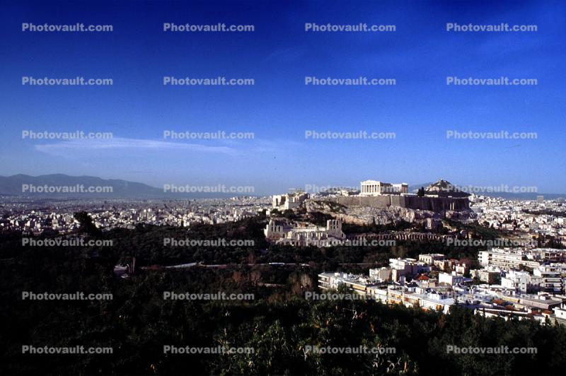 Cityscape, skyline, buildings, Athens