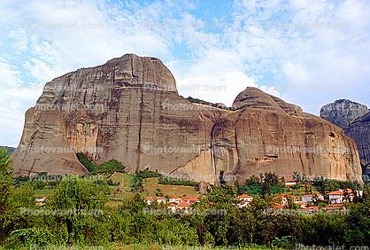 Kastraki, Meteora, Plain of Thessaly, Eastern Orthodox Monasteries, Cliff-hanging Architecture