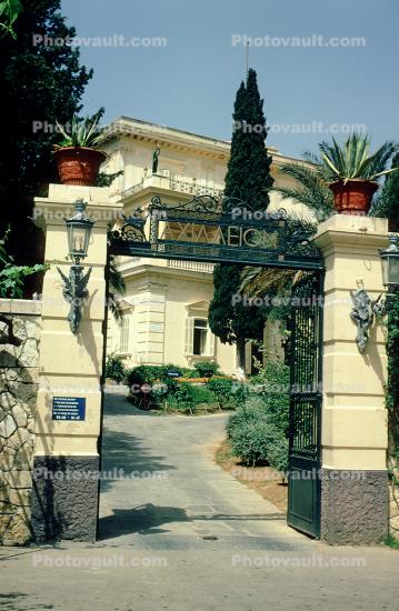 Summer Palace, Corfu, Corfu Island, Mediterranean Sea