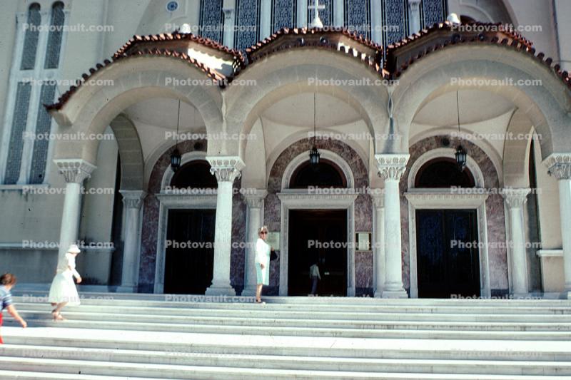 Saint Andrew's Church, Steps, Entrance, Patras