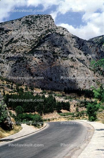 Street, Sanctuary of Apollo, Delphi