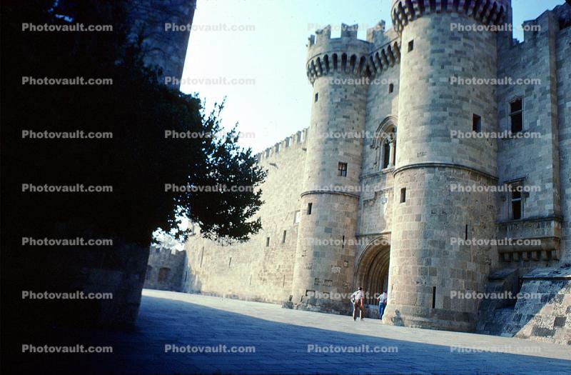 Knights of Saint John, Castle, Fortress, Rhodes, Turret, Tower
