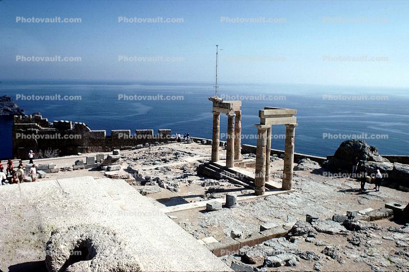 Temple of Athena Lindos, Lindos, Rhodes