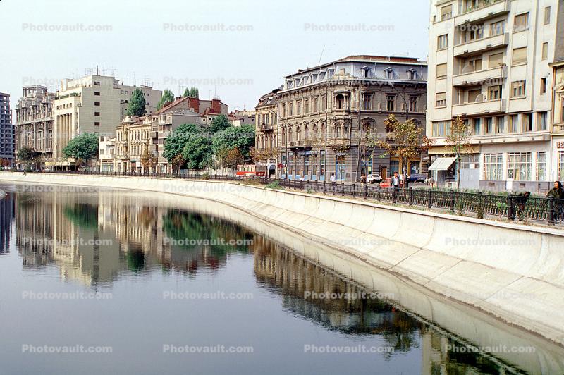 Water, Dambovi a River, Bucharest