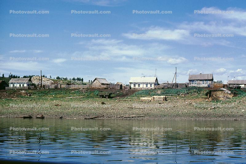 River, Homes, Houses, August 1968