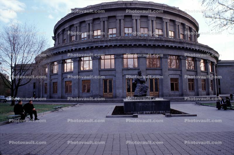 Opera House, Aram Khachaturian sculpture, Yerevan Opera Theater, Kentron district