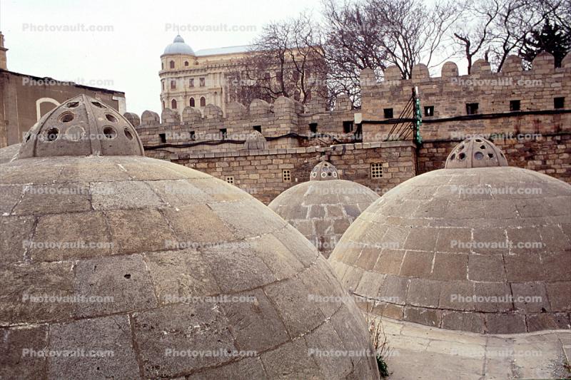 Walled City of Baku with the Shirvanshah's Palace, dome