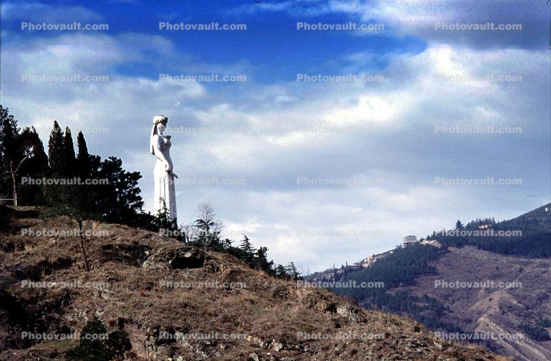 Kartlis Deda, sculpture, statue, art, landmark, Sololaki Hill, Tbilisi