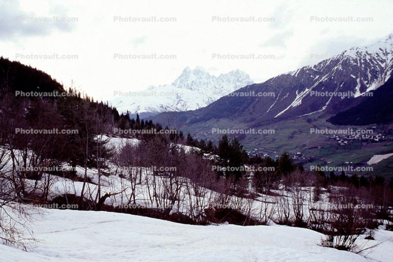 valley, Svaneti, Caucasus Mountains