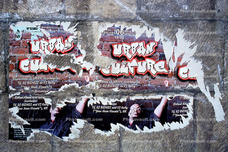 Urban Culture, torn posters