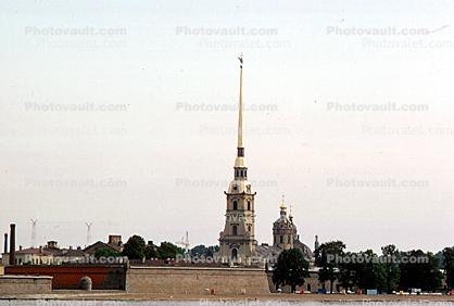 Peter and Paul Cathedral, Peter and Paul Fortress, (Russian:                         ), Petropavlovskaya Krepost