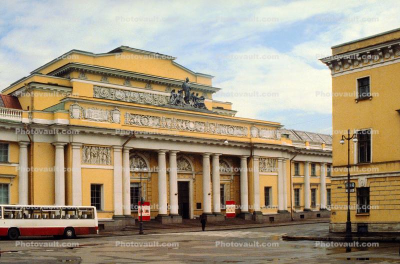 Russian Museum of Ethnography, cultural anthropology, Doric colonnade