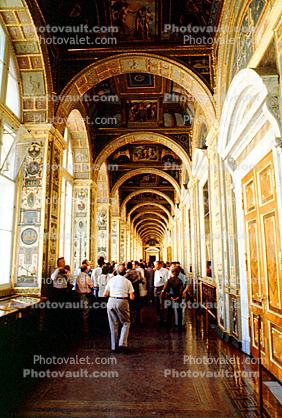 Arch, hall, hallway, The Winter Palace, (Hermitage)