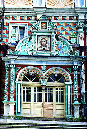 Door, Entryway, Ornate, The Trinity-Saint Sergius Monastery, Sergiev Posad (Zagorsk), opulant