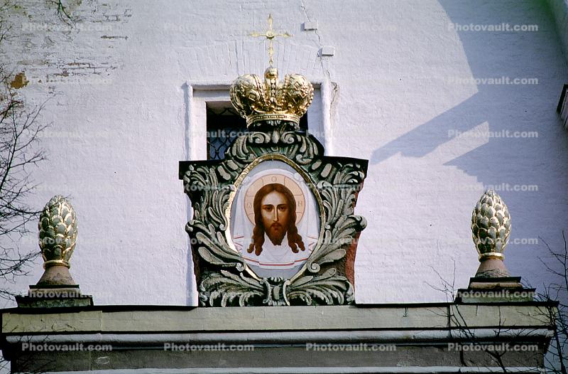 Jesus, Christ, Crown, The Trinity-Saint Sergius Monastery, Sergiev Posad (Zagorsk)