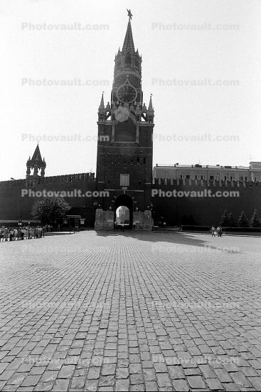 Red Square, Tower, Building