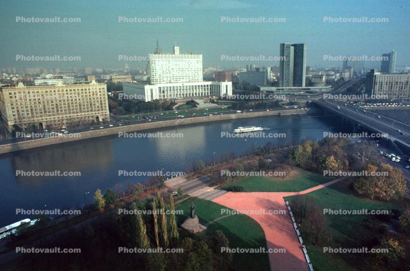 Moscow River, Park, Russian White House