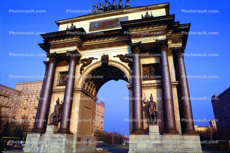 Triumph Arch, Tverskaya Zastava Square, Kutuzov avenue
