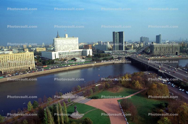Moscow River, Park, Russian White House