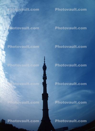 Ostankino Tower, Telecommunications, Clouds