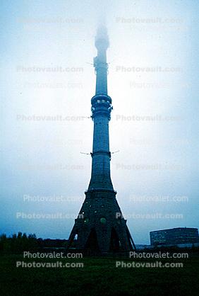 Ostankino Tower, Telecommunications, Moscow, Russia