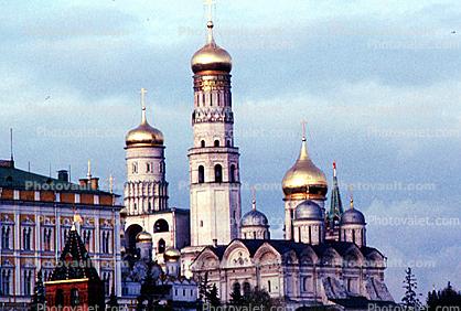 Cathedral Square, Ivan the Great Bell Tower, Russian Orthodox building
