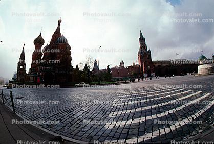 Red Square, Saint Basil, The Saint Nicholas Tower, Building