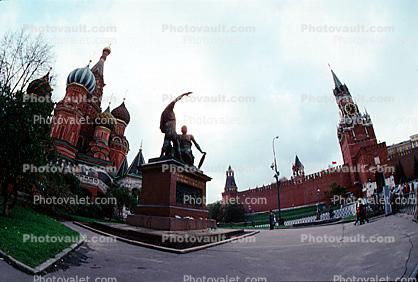 Red Square, Saint Basil, The Saint Nicholas Tower, Building