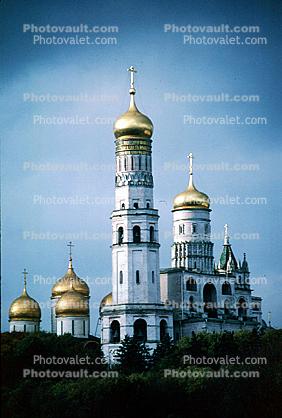 the Kremlin, Cathedral Square, Ivan the Great Bell Tower, Russian Orthodox building