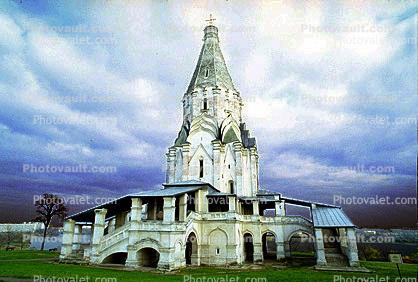 The church of the Ascension at Kolomenskoye, Kolomenskoe, landmark, Russian Orthodox Church, building