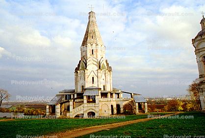 The church of the Ascension at Kolomenskoye, Kolomenskoe, landmark, Russian Orthodox Church, building
