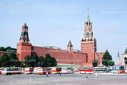 The Alarm Bell Tower, The Tsar's Tower, The Saviors Tower, Red Square, Building
