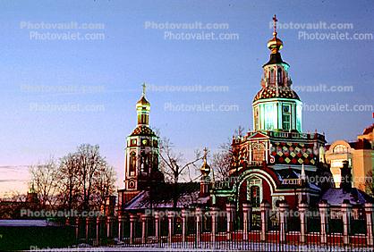 the Kremlin, Twilight, Dusk, Dawn