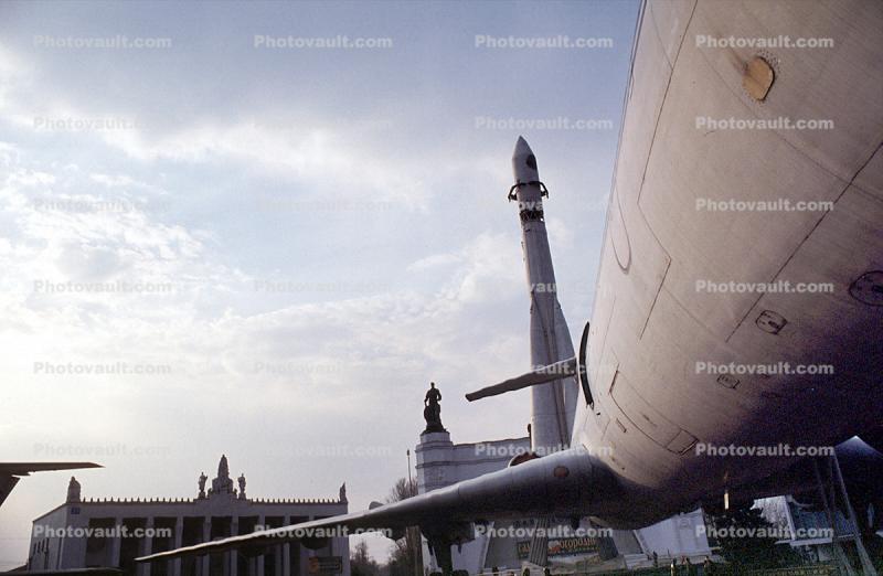 Missile, Rocket, Sputnik Monument, rockets, Vostok Rocket