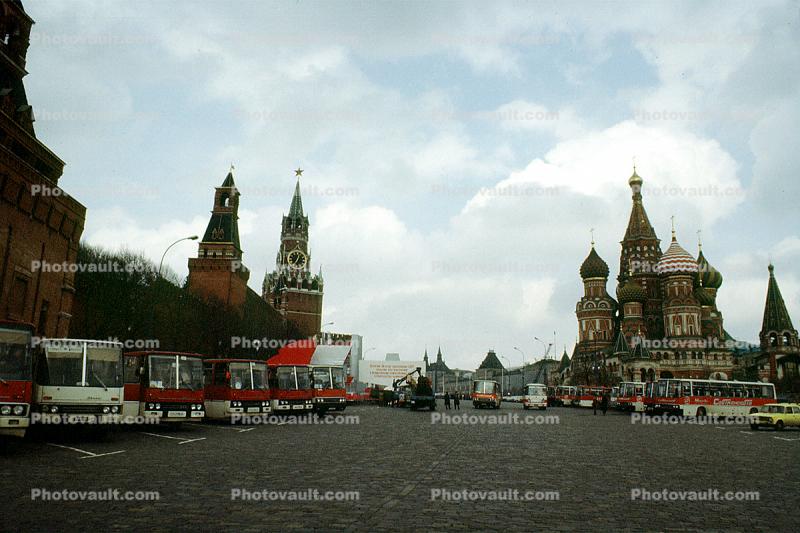 Red Square, towers