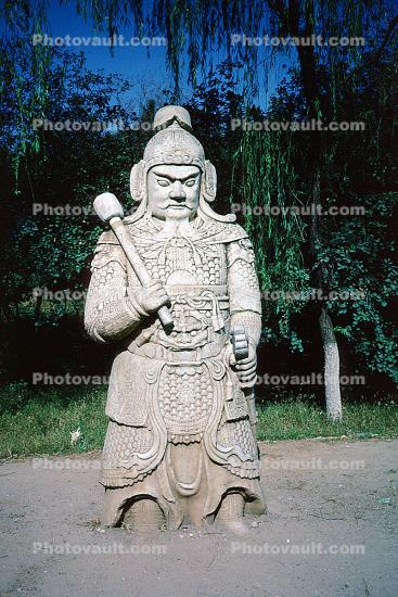Statue, sculpture, Ming Tombs