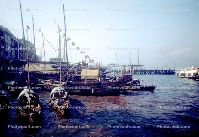 Boat City, Victoria Harbor, 1951, 1950s