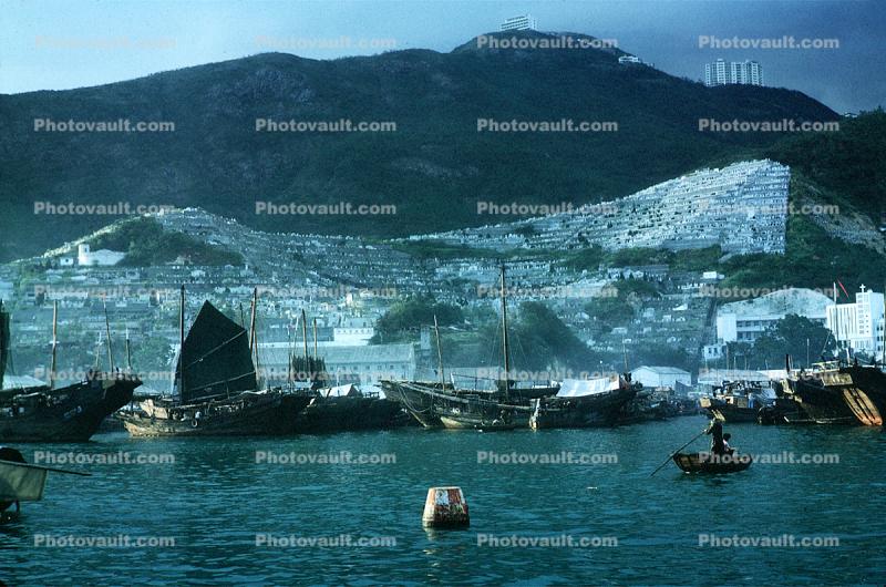 Chinese Junks, Boats, harbor