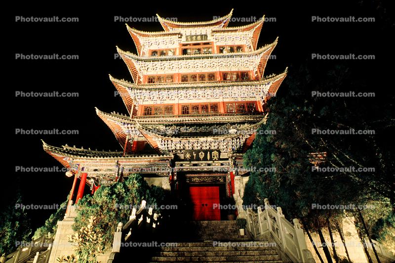 Wangu Tower, Wan Gou Lou, Lion Hill, Lijiang