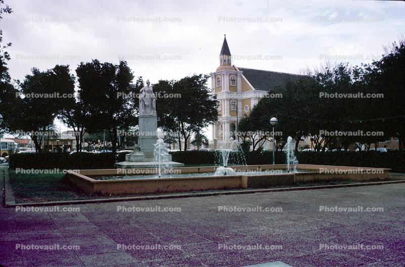 Water Fountain, church building, Willemstad, Curacao