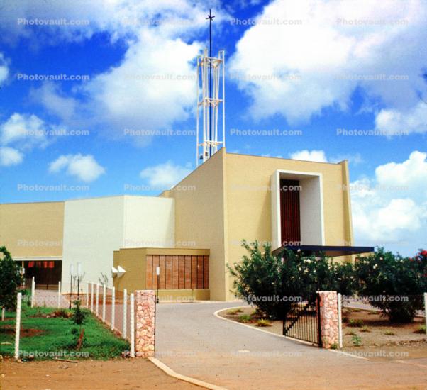 C.P. Amelunxen Straat, Church, building, landmark, Curacao, Willemstad