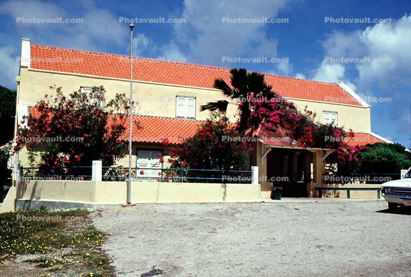 Yellow Building, Red Roof, Willemstad, Curacao