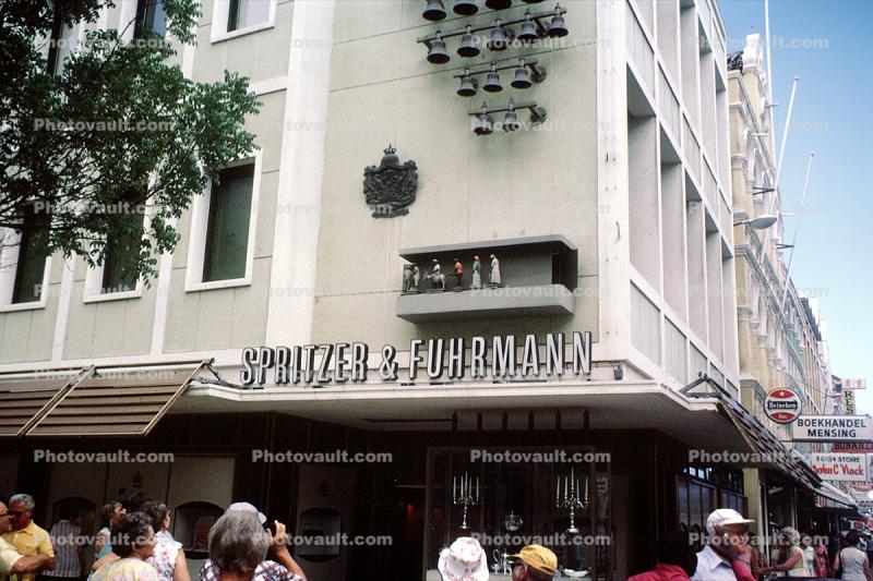 Spritzer & Fuhrmann, Bells, landmark building, Willemstad, Curacao