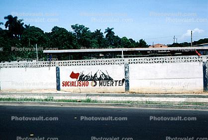 Socialismo Muerte, Revolution Propaganda, wall art, wallart
