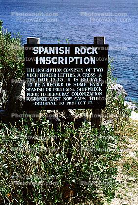 Spanish Rock Inscription, 1950s
