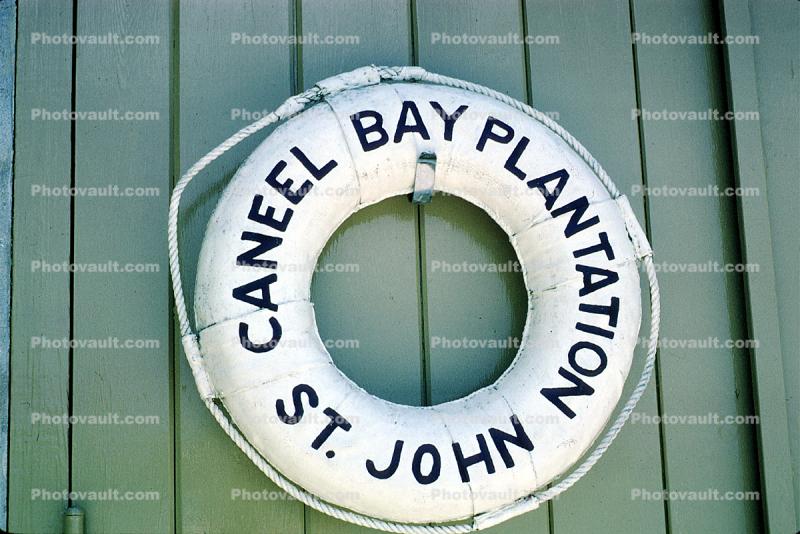 Caneel Bay Plantation, Saint John, Round, Circular, Circle, June 1965