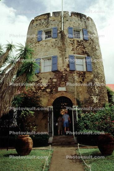 Blackbeard's Castle, landmark, city of Charlotte Amalie